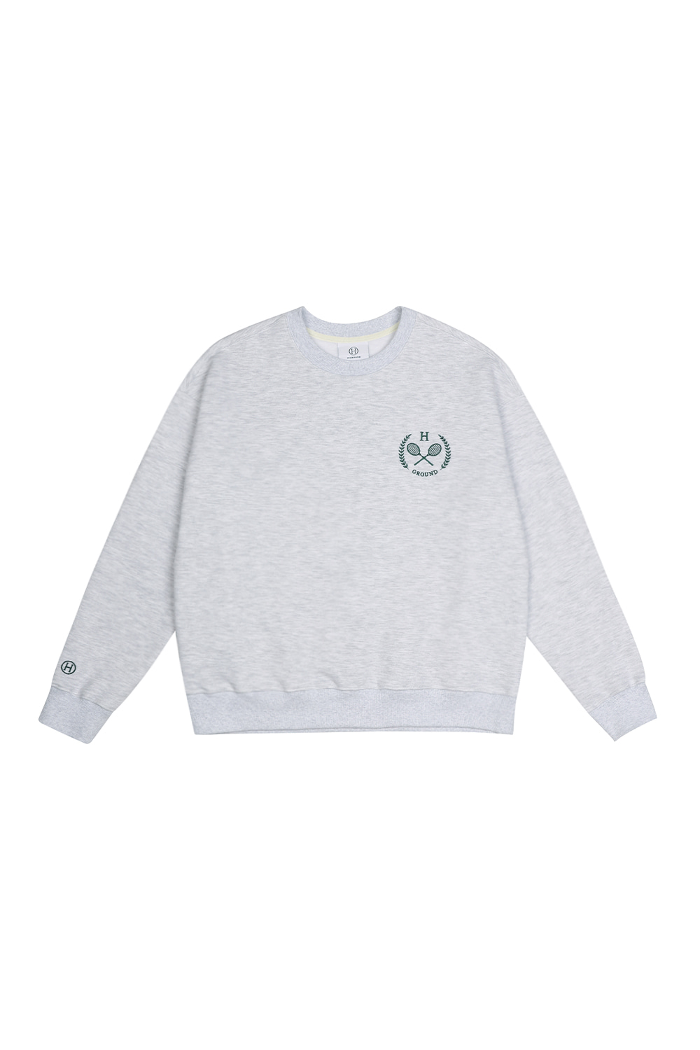 Tennis Lover Sweatshirt (기모.ver)_Melange Grey